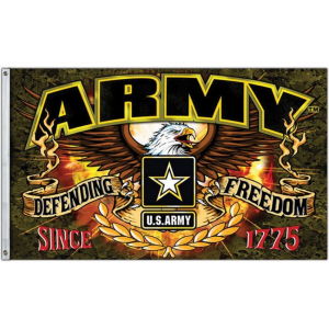 Flags 26171 3 x 5ft US Army Flag with Polyester Construction