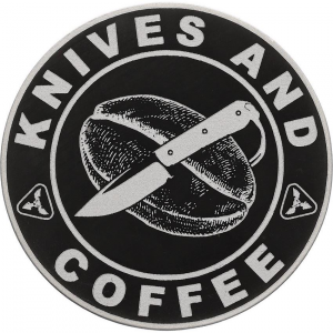 AuCon 014COF Knives and Coffee Patch