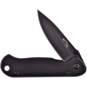 Frost 16818BLK Pocket Bandit Linerlock Knife with Black Handles