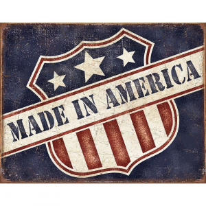 Tin Signs 2119 16 x 12 1/2 Inch Rich Vibrant Made In America