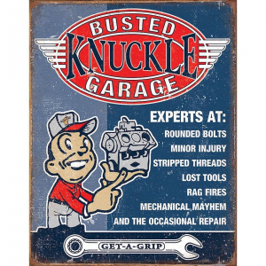 Tin Signs 2144 16 x 12 1/2 Inch BKG Experts at