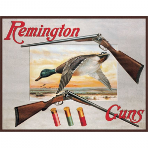 Tin Signs 1002 Remington Shotguns and Ducks