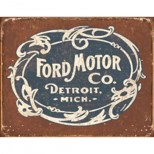 Tin Signs 1707 Ford Historic Logo