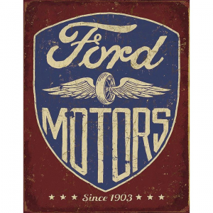 Tin Signs 2205 Ford Motors Since 1903