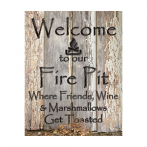 Tin Signs 2455 Fire Pit