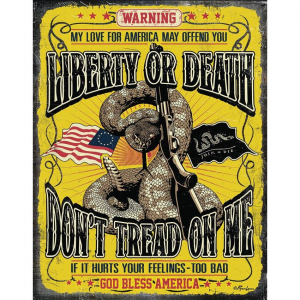 Tin Signs 2234 Don't Tread On Me Sign