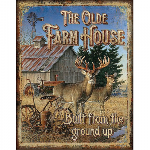 Tin Signs 2093 The Olde Farmhouse