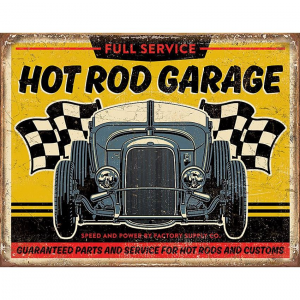 Tin Signs 2105 Hot Rod Garage