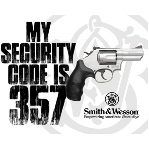 Tin Signs 2480 S&W Security Code 357