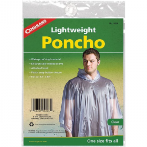 Coghlan's Outdoor Gear 9266 Poncho Clear
