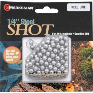Marksman 3100 250 Count Hunting Shot with All Marksman Slingshot