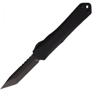 Heretic 0236AT Auto Manticore S OTF Black Knife Black Handles