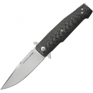 Viper 6000FC Keeper 2 ASLS Lock Satin Folding Knife Carbon Handles