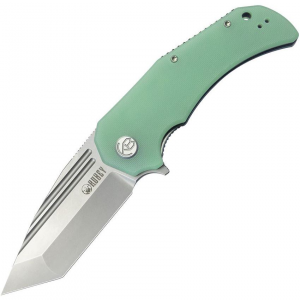 Kubey 318D Bravo 1 Knife Jade Handles