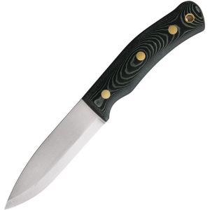 Casstrom 14107 No.10 Forest Satin Fixed Blade Knife Green Handles