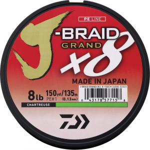 Daiwa JBGD8U8C J-Braid Grand Line 8/150 Char