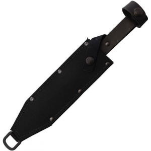 Ontario 201170 Leather/Cordura Black Sheath for Ontario Spec-Plus 19 Fixed Blade Knife