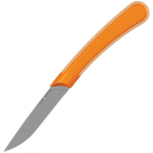 Ontario 3550X Chromatics Steak/Parer Seconds Satin Fixed Blade Knife Orange Handles