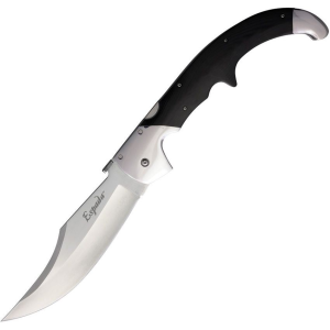 Lynn Thompson T00062 Espada XL Lockback Knife Black Handles