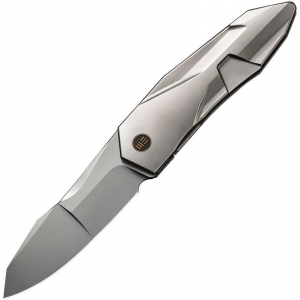 WE 220282 Solid Framelock Knife Titanium Handles