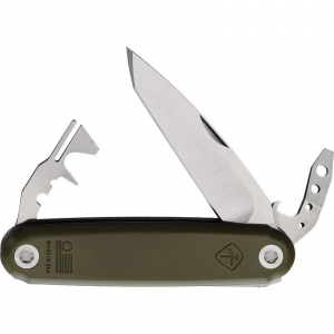 American Service 002OD The Washington Knife OD Green Handles