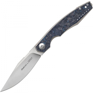 Viper 5970TIFCB Belone Linerlock Knife Blue Carbon Fiber Handles