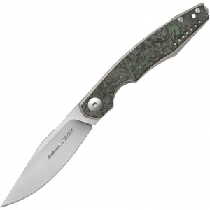 Viper 5970TIFCV Belone Linerlock Knife Green Carbon Fiber Handles