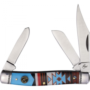 Roper 0001WS2 Stockman Sunset Series 2 Knife Acrylic Handles