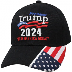 Miscellaneous 46489 Trump 2024 Hat Black