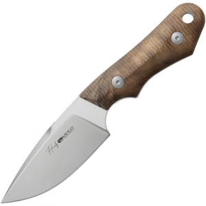 Viper 4038NO Handy Satin Fixed Blade Knife Walnut Handles