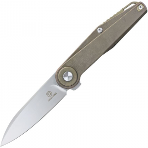 Defcon 96172 Fulcrum Leverage Lock Bead Blast Folding Knife Bronze Handles