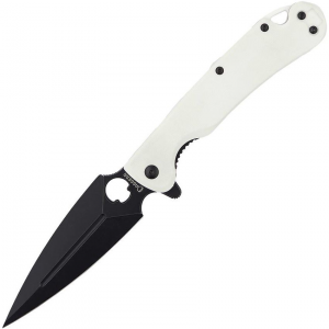 Daggerr FM021WBW Arrow Linerlock Knife with White Handles