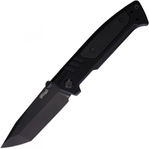 Walther 50881 PDP Linerlock Knife with Tanto Black Handles