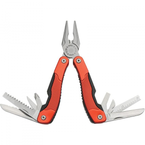 Rite Edge 211101RD Multi-Function Pliers Serrated Knife Red Handles