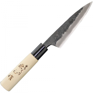 Kanetsune 569 Sakana Sabaki Blue Steel 120mm Knife Narural Wood Handles