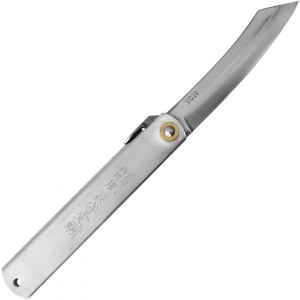 Higonokami OBL161 Extra Large VG10 Folding Knife Stainless Handles