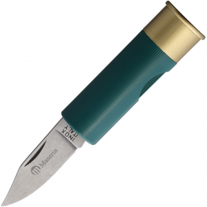 Maserin 70V Shotgun Shell Knife Green Handles