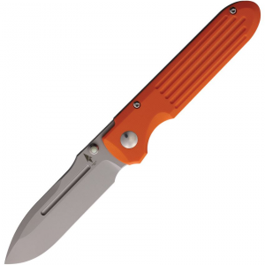 Terrain 365 10521 Invictus ATSP Framelock Knife Orange Handles