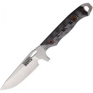 Dawson 48454 Outcast Fixed Blade Knife Black/Gray Handles