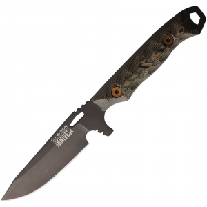 Dawson 83694 Outcast Black Apocalyptic Fixed Blade Knife Camo Ultrex Handles