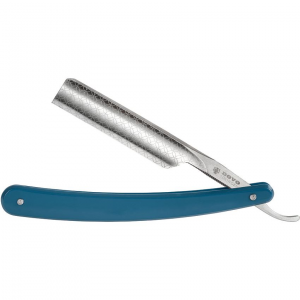 Dovo 125803416 Runde Sache 5/8 Straight Razor Knife Blue Handles