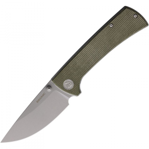 Eikonic 101SSGN RCK9 Stonewashed D2 Linerlock Knife Green Handles