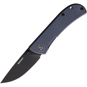 Eikonic 220BGY Fairwind Black Linerlock Knife Blue Handles