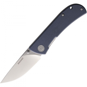 Eikonic 220SSGY Fairwind Satin Linerlock Knife Blue Handles