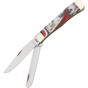 Case 9254MB Trapper Men in Black Folding Pocket Knives With Corelon Handle