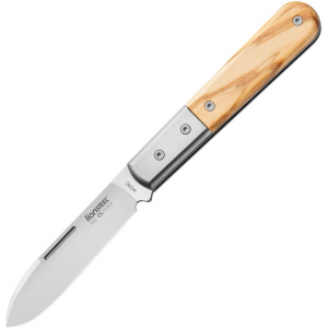 LionSTEEL CK0111UL Barlow Knife Roundhead Olive Handles