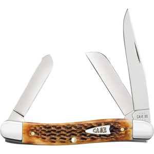 Case XX 10778 Medium Stockman Knife Burnt Amber Handles