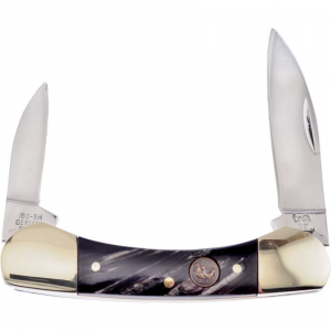 Hen & Rooster 102BH Small Canoe Buffalo Horn