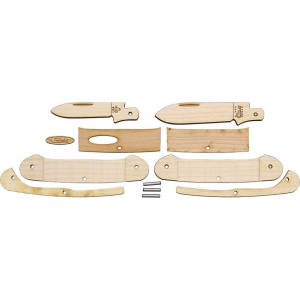 Case 12131C Wooden Knife Kit Canoe