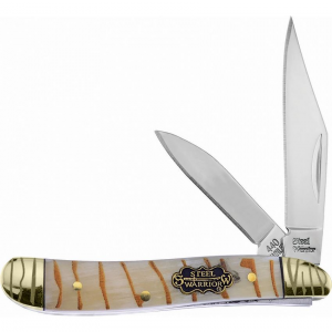 Frost SW107TG Folding Knife Tiger Striped Handles